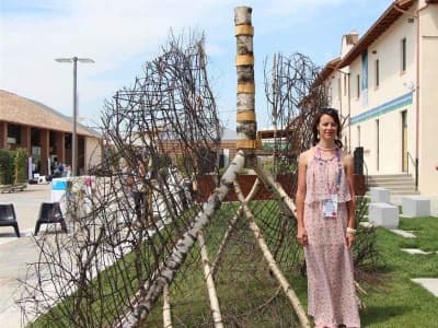 elena milani land art